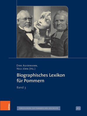 cover image of Biographisches Lexikon für Pommern